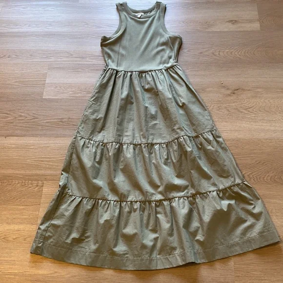 $9 CLEARANCE - NWOT Maurices Midi Tiered Sleeveless Dress - Picture 6 of 9